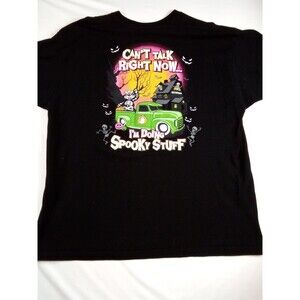 Men's Buc-ee's Black Halloween Spooky T-shirt Size 2XL